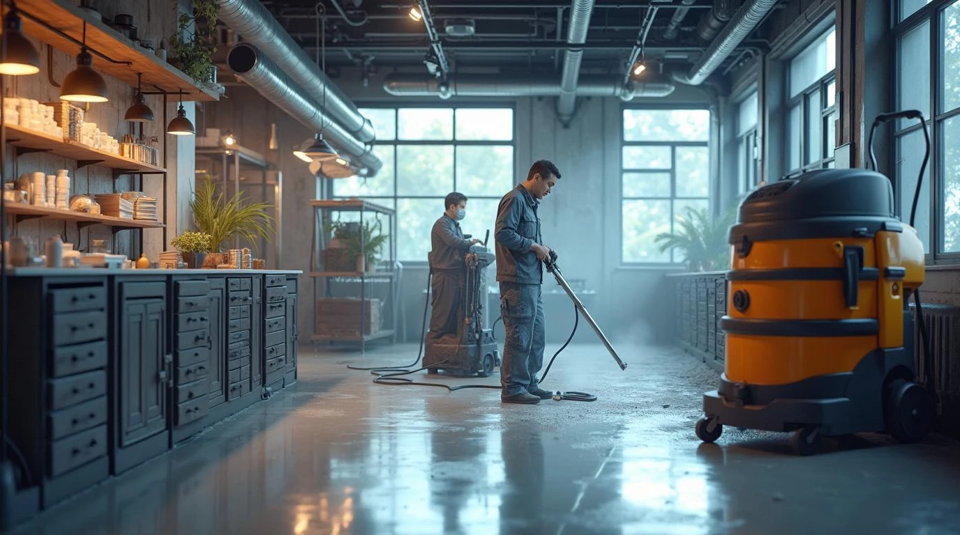 Dịch Vụ Hút Bụi Công Nghiệp